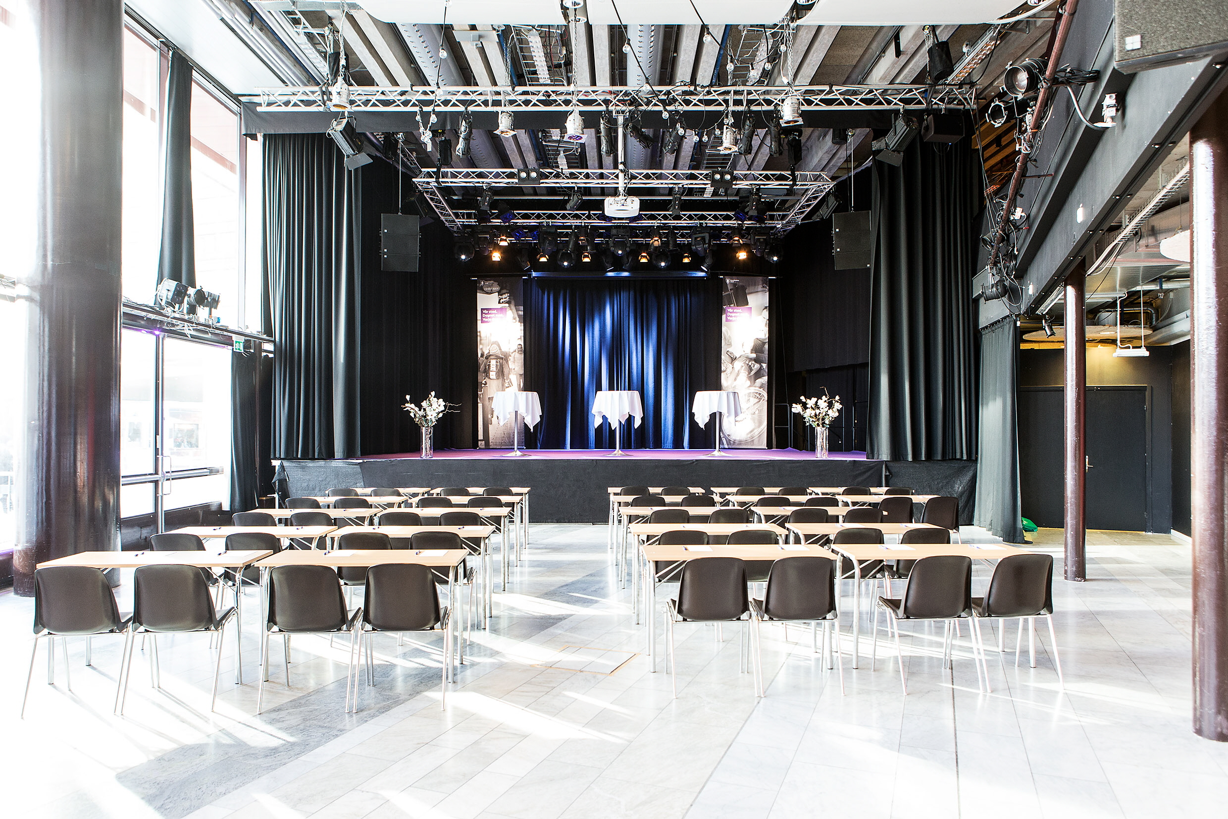 Studion i Kulturhuset. 