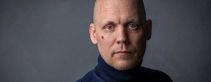 Porträttfoto på Oskar Thunberg.