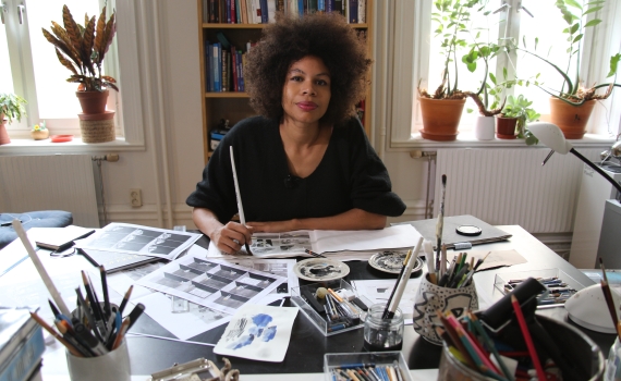 Catherine Anyango Grünewald, serieskapare. 