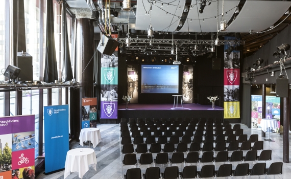 Studion i Kulturhuset. 