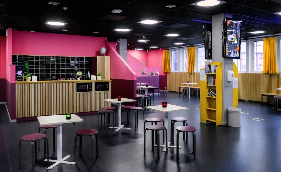 Skärisbiografen foajé