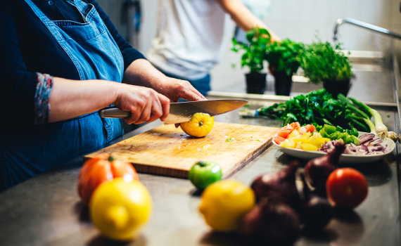 Bild från köket hos Yalla Rinkeby