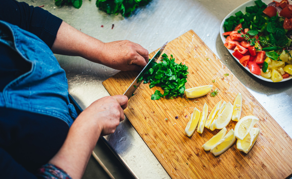 Bild på köket hos Yalla Rinkeby