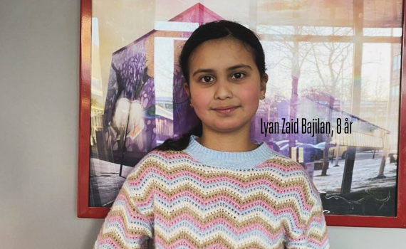 Lyan Zaid Bajilan, 8 år