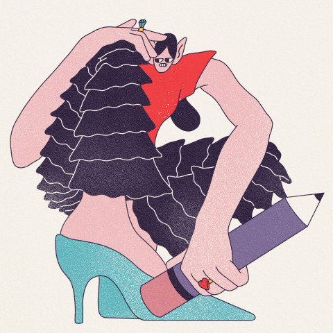 Illustration av Moa Romanova.