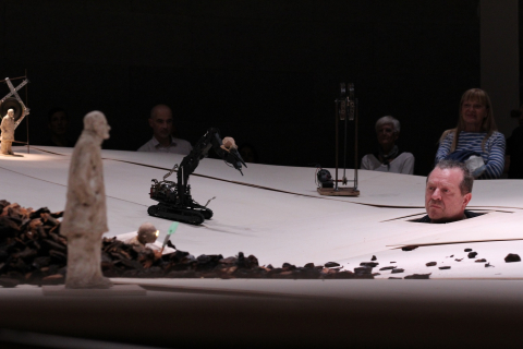 Bild från föreställningen Opus II. 