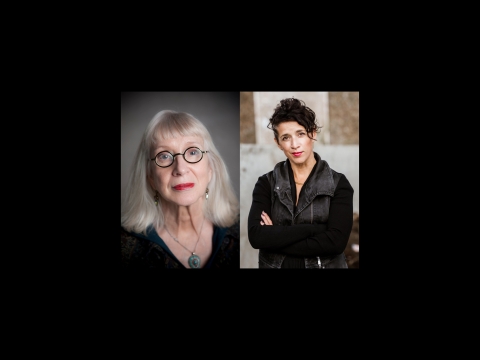 Bild på Suzanne Osten och Mellika Melouani Melanie