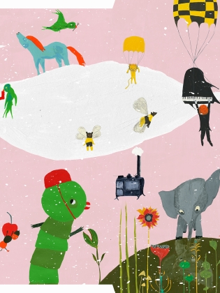 illustration med djur