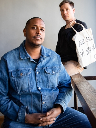Omar Abdirizak och Christopher Fernqvist