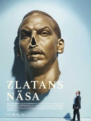 En bronsstaty saknar näsa.